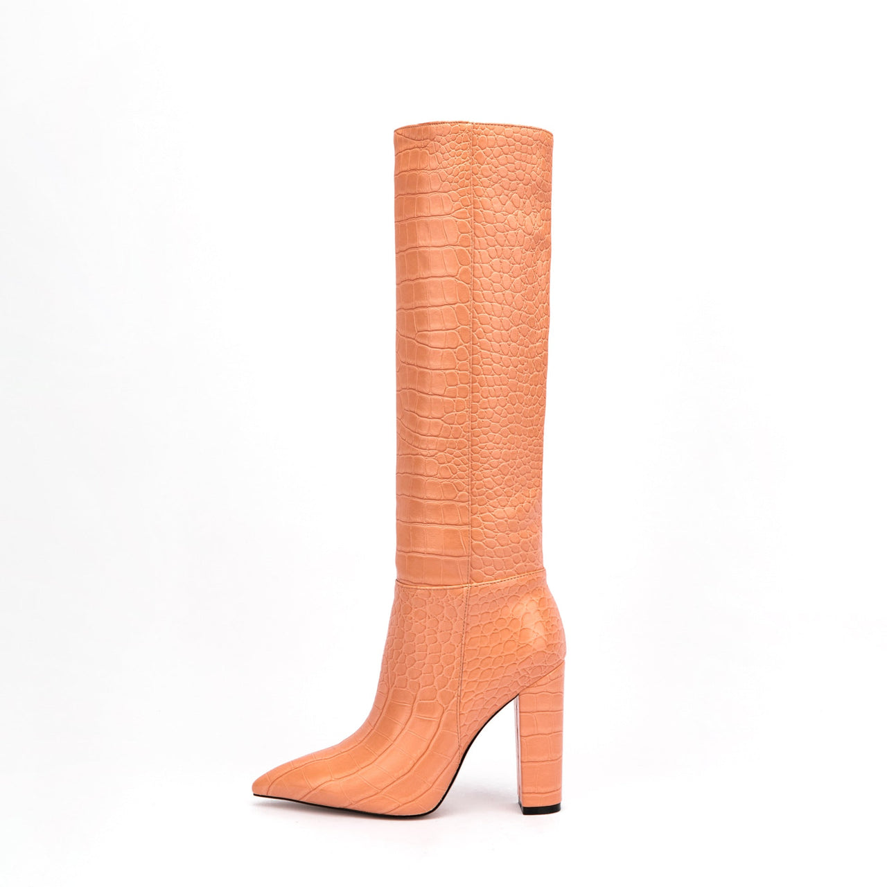 Ibty Collections shoes Snake Skin Below the Knee Boots