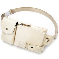 Thumbnail for Ibty Collections 9080-white / China Genuine Leather Fanny