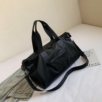 Thumbnail for Ibty Collections Black Nylon Travel Tote Bag
