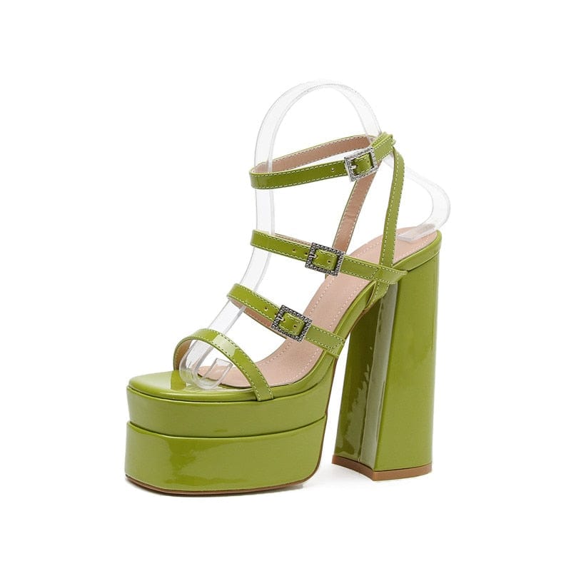 Ibty Collections Sandals Platform Wedges