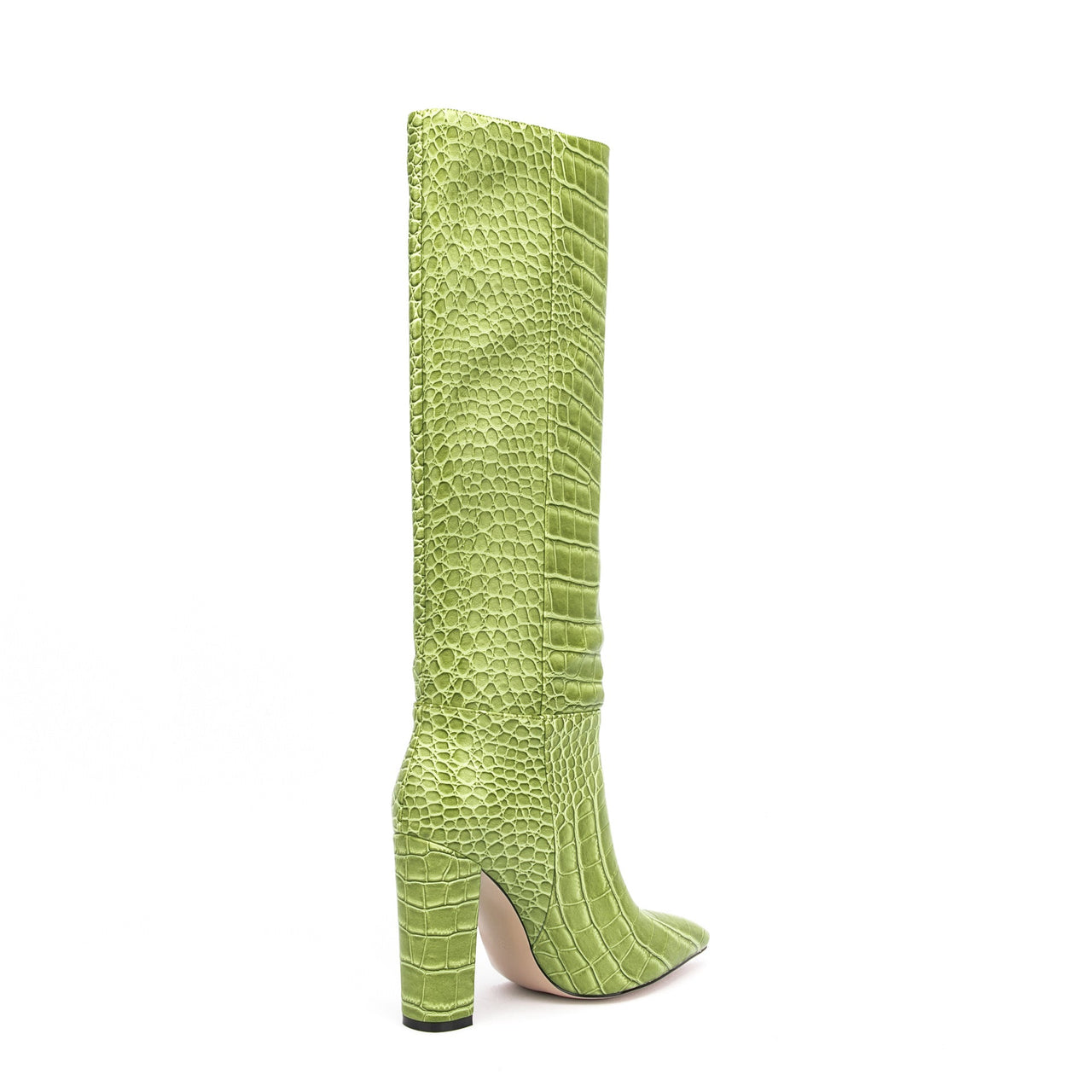 Ibty Collections shoes Snake Skin Below the Knee Boots